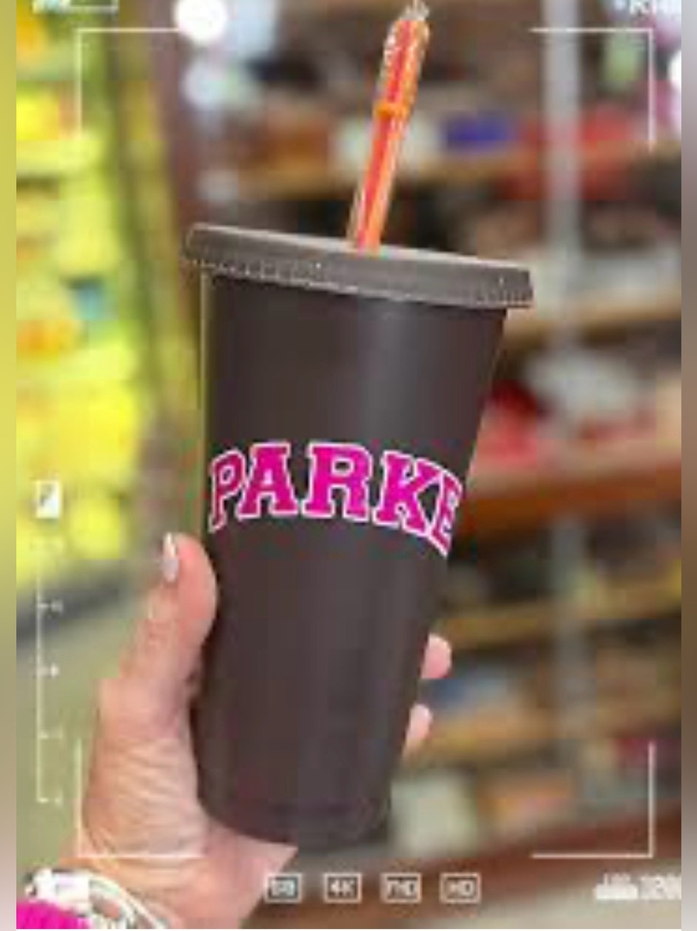 Parke x Dunkin’ Donuts Tumbler Cup Limited Edition Brown Espresso